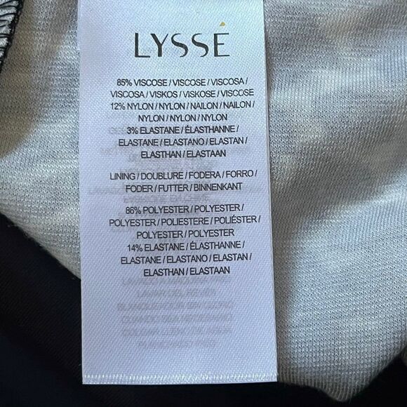 Lysse HSN Brown/ Black Animal Print Legging Size Medium New with Tags - Picture 5 of 11